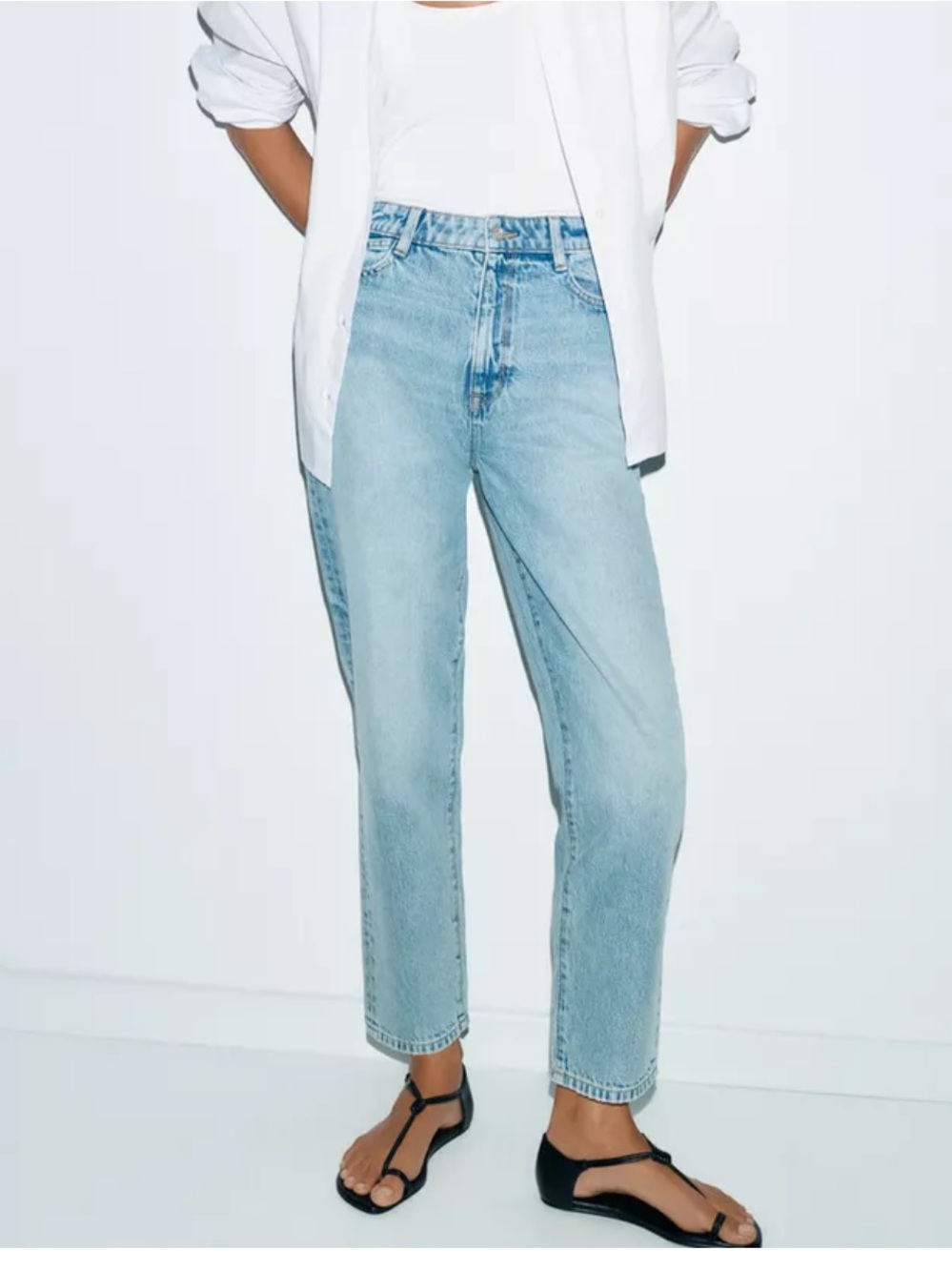 Zara Light Blue Jeans